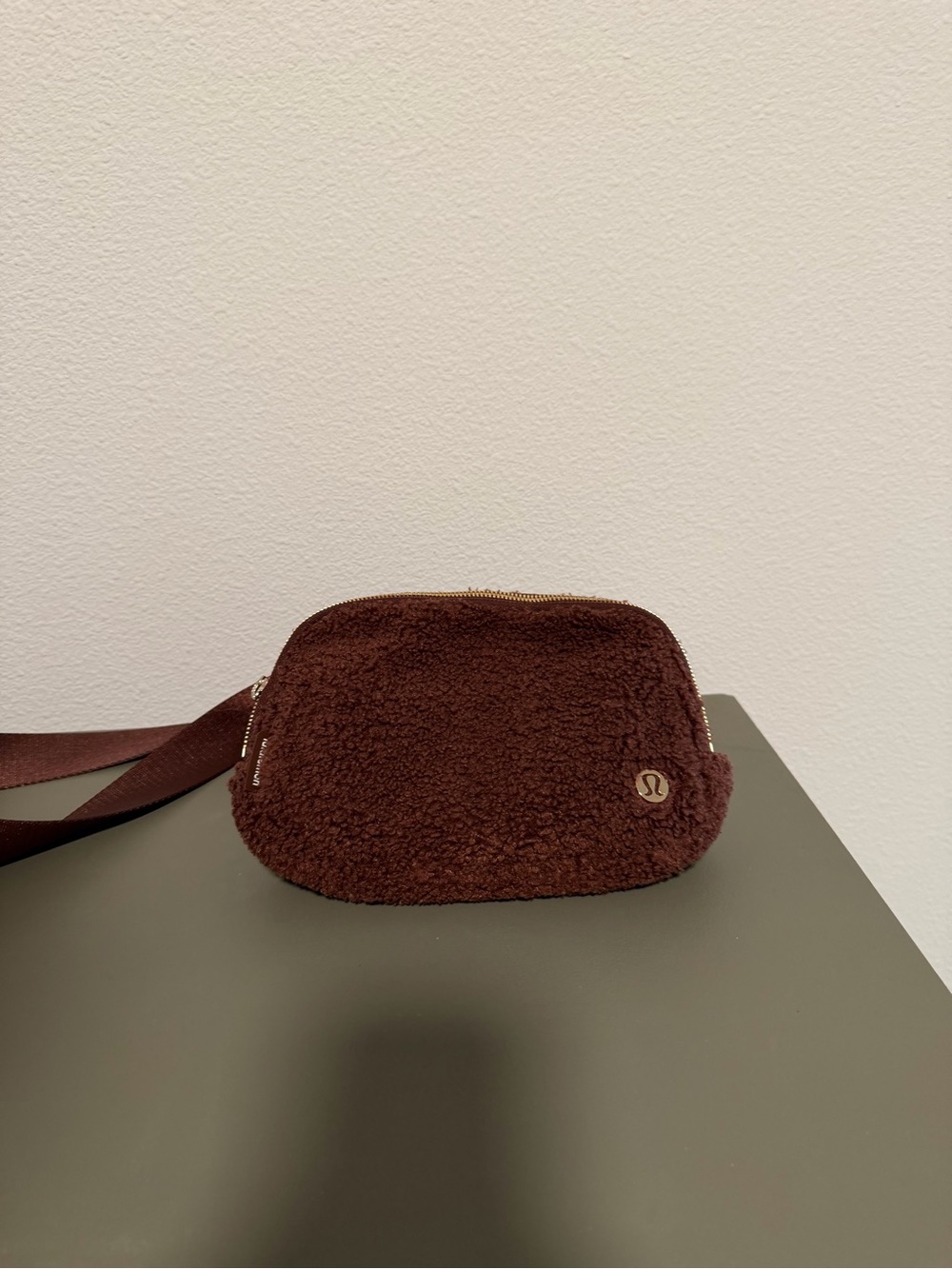 lululemon athletica Brown Sherpa Crossbody Bag